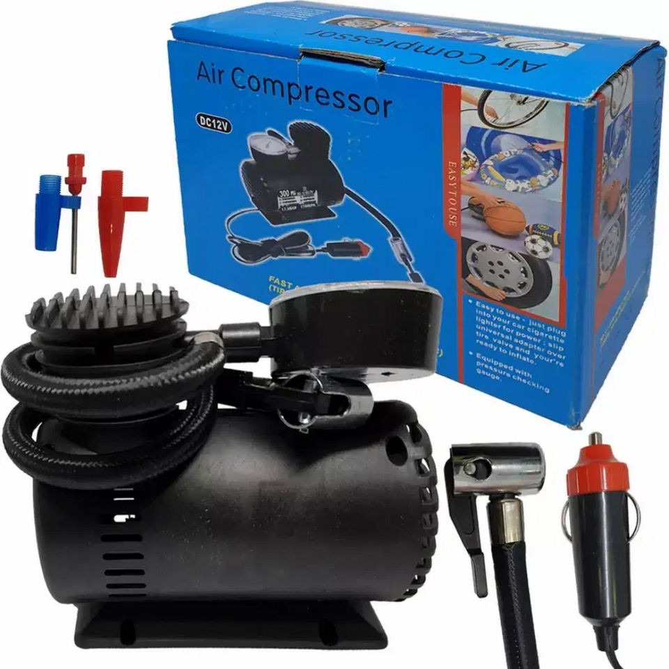 🚗💨 Mini Compresor de Aire Portátil DC12V ✨
