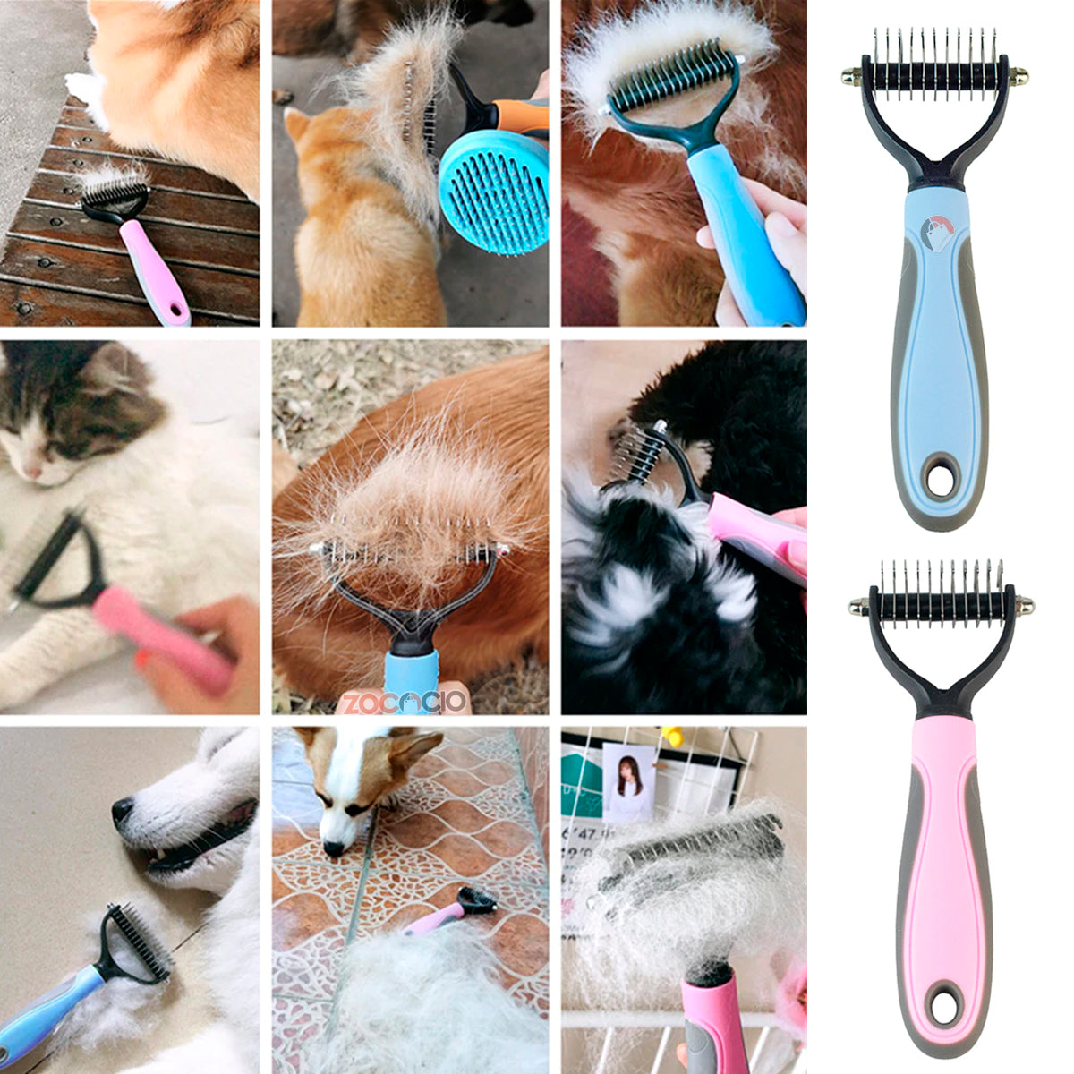 Cepillo De Mascotas Para Recortar Pelos