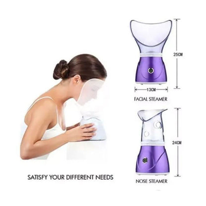 ✨ Sauna Facial Portátil Vaporizador de Poros ✨