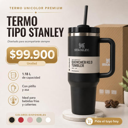 Termo Stanley Unicolor 1.18L – Máxima Duración y Rendimiento ✨☕